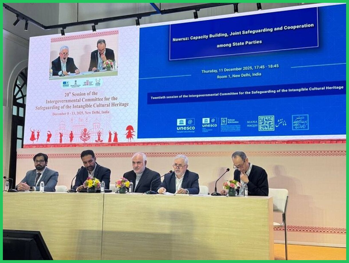 برگزاری نشست کشورهای عضو پرونده ثبت جهانی نوروز در دهلی/ دارابی: نوروز یک فرصت است