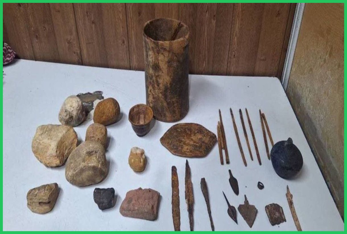 کشف اشیا عتیقه میلیاردی در مترو تهران